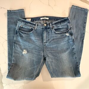 PacSun Skinny Jeans Men's 31x32 Medium Blue Distressed Stretch